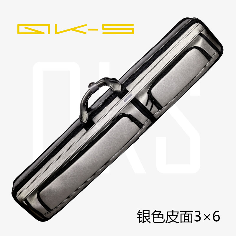 QKS银色皮面3×6