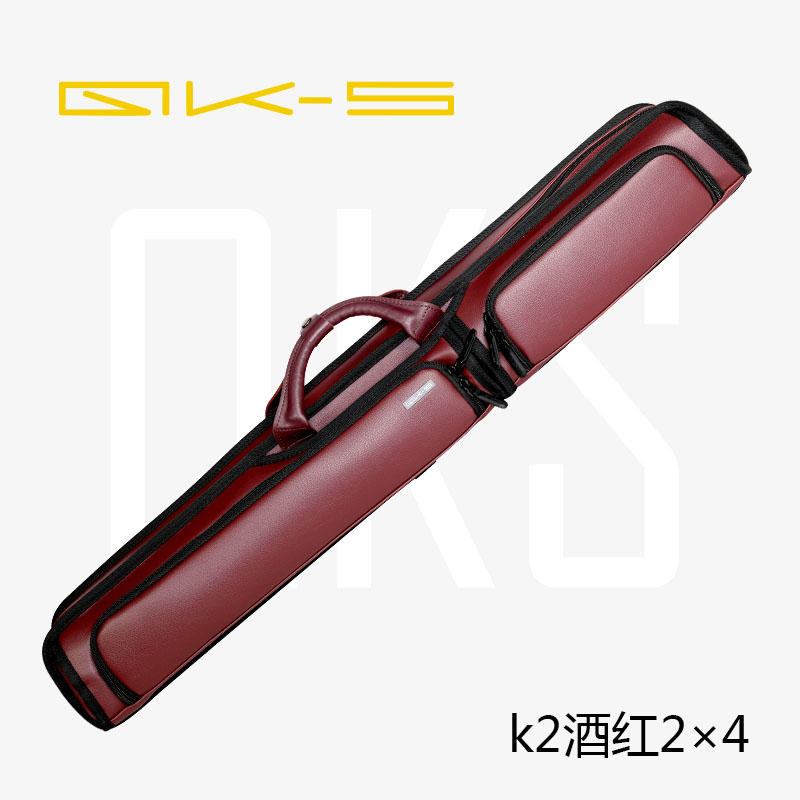 QKS杆包k2酒红2×4